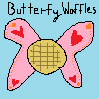 butterfly waffles